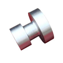 Precision machined 4030 flange shaft